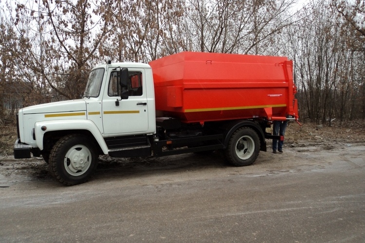 Спецавтомобили для перевозки трупов - ГАЗОН 3309