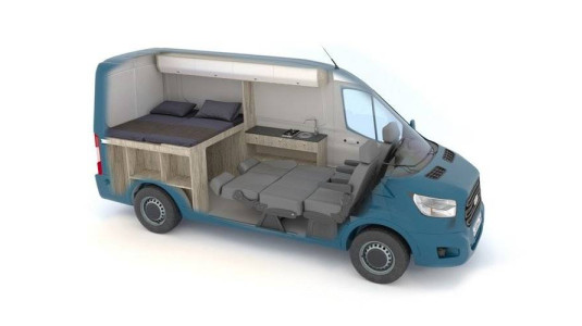 Автодом на базе Ford Transit (Форд Транзит)-3