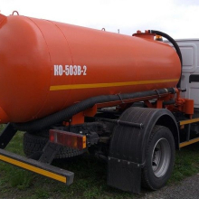 ГАЗ-C41R13 - Вакуумная цистерна