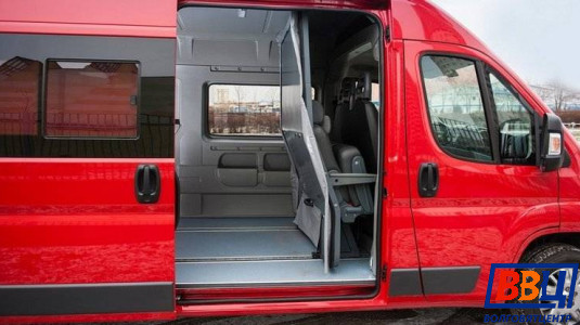 Салон трансформер "Ривьера" на микроавтобус Citroen Jumper (Ситроен Джампер)-1
