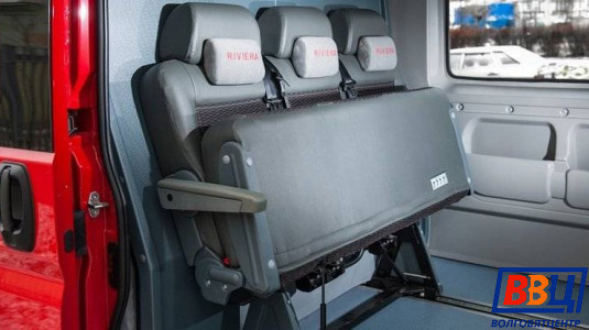 Салон трансформер "Ривьера" на микроавтобус Citroen Jumper (Ситроен Джампер)-3