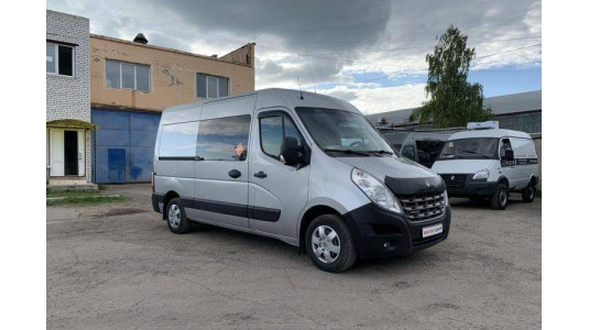 Установка диванов Тандем в микроавтобус Renault Master - Рено Мастер-1