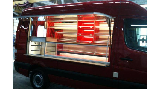 Переоборудование микроавтобуса в Фуд-трак-3