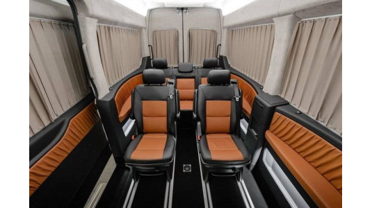 Переоборудование Ford Transit - микроавтобус "Бизнес-купе" Форд Транзит-13