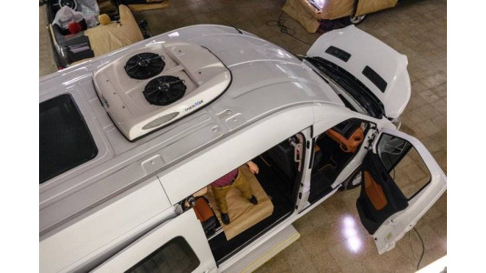 Переоборудование Ford Transit - микроавтобус "Бизнес-купе" Форд Транзит-20