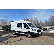 Ford Transit - переделали в грузопассажирский