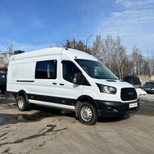 Ford Transit - переделали в грузопассажирский