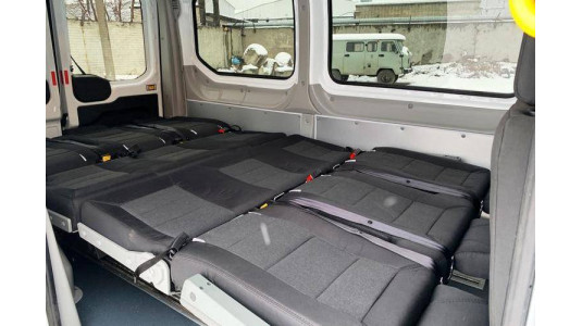 Переоборудуем Ford Transit в Деловое купе с помощью двух диванов-трансформеров ТАНДЕМ!-7