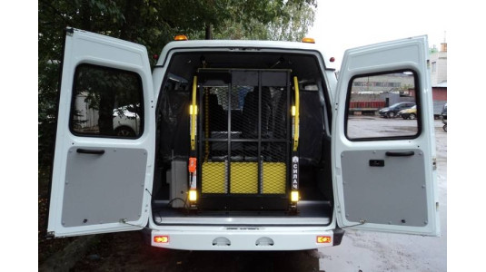 ГАЗель Бизнес 2705 микроавтобус для транспортировки инвалидов в кресле-коляске-7