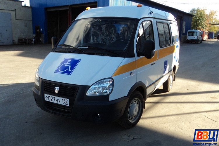 Соболь - Микроавтобус для перевозки инвалидов с телескопическим пандусом