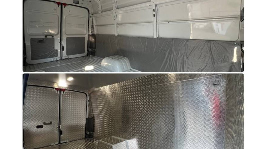 Переделка фургона Iveco-3