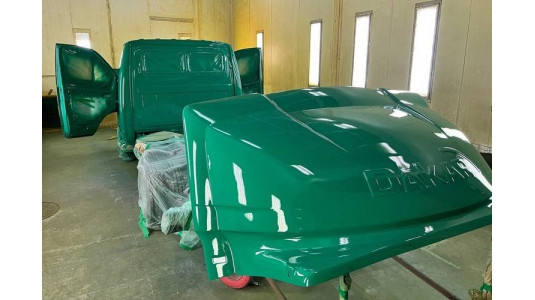 Газель - перекрасили в «бирюзово-зеленый»-5