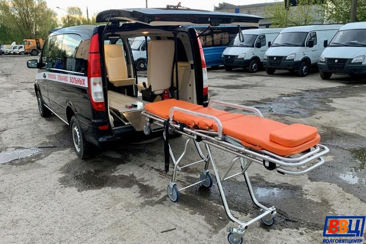 Санитарный автомобиль Мерседес ВИТО перевозка лежачих больных