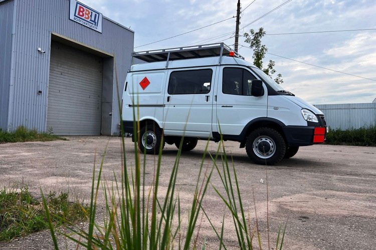 Соболь 27527 для перевозки взрывчатых веществ, опасных грузов EXII класс опасности 1-2