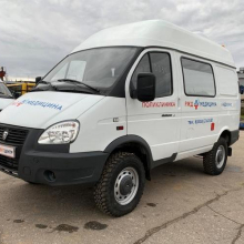 Соболь 4х4 - санитарный автомобиль с высокой крышей