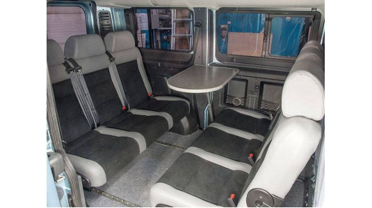 Установка салона "Ривьера" на микроавтобус Peugeot Boxer - Пежо Боксер-1