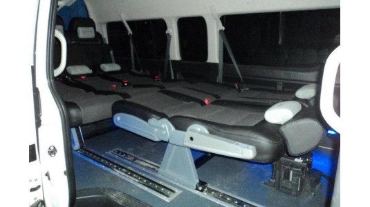 Установка салона "Ривьера" на микроавтобус Toyota Hiace - Тойота Хайс-5