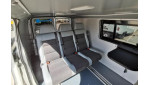 Установка диванов Комфорт в микроавтобус Ford Transit