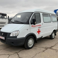 Санитарный транспорт для перевозки больных