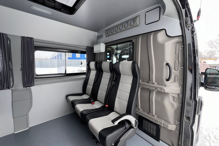 Комплексное переоборудование фургона ФИАТ ДУКАТО в катафалк