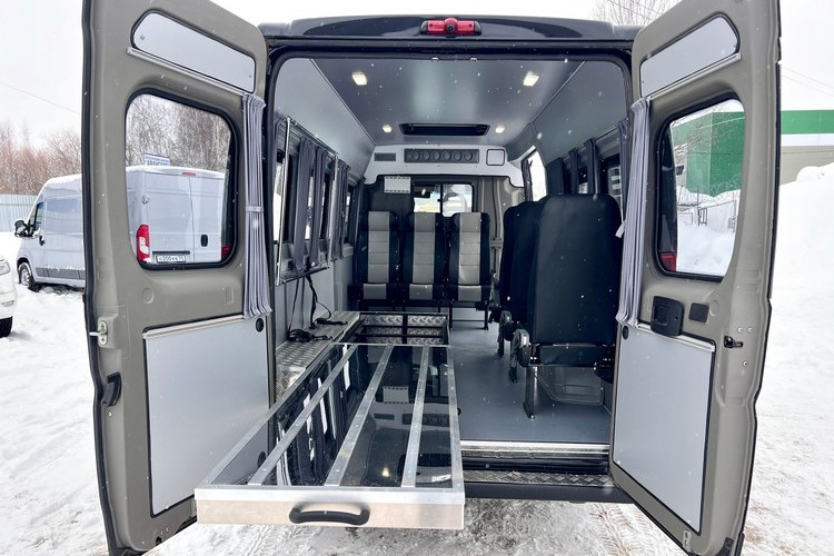 Комплексное переоборудование фургона ФИАТ ДУКАТО в катафалк