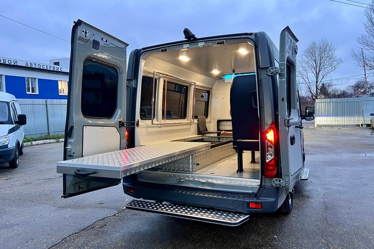 Переделать грузовой фургон ГАЗЕЛЬ NN в ритуальный катафалк