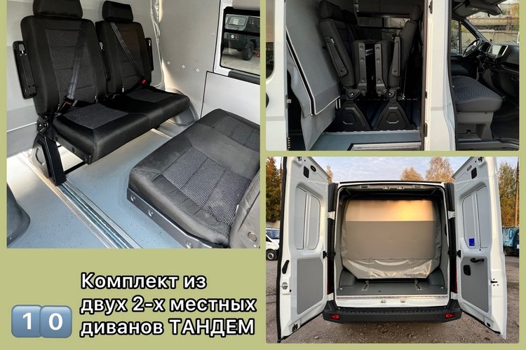 Переделка грузового фургона в грузопассажирский в Нижнем Новгороде