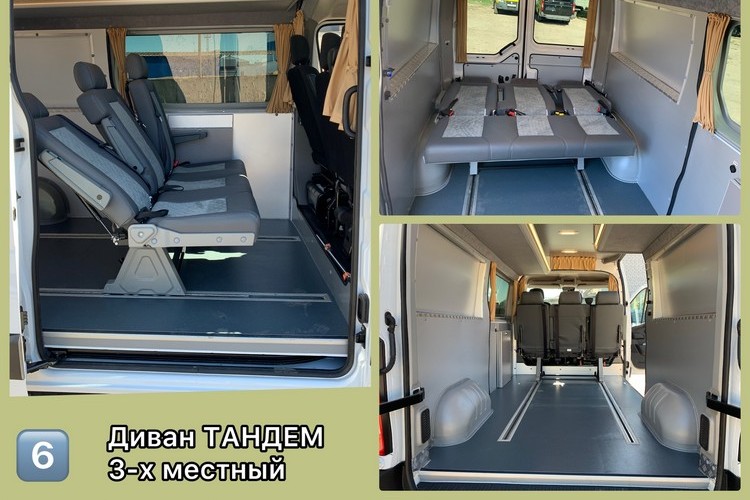 Переделка грузового фургона в грузопассажирский в Нижнем Новгороде