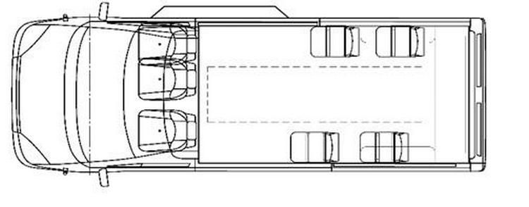 Купить специализированный автомобиль для перевозки инвалидов VW CRAFTER L3H3 (Фольксваген Крафтер) с боковым гидроподъемником в Нижнем Новгороде