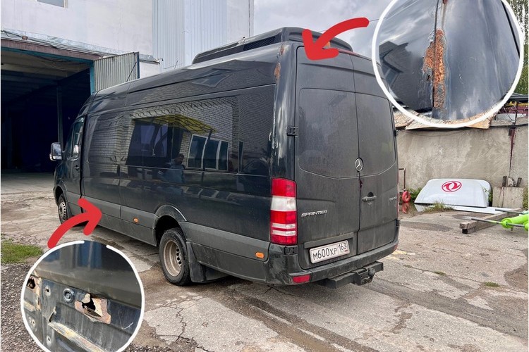 Переоборудование Mercedes Sprinter (Мерседес Спринтер)