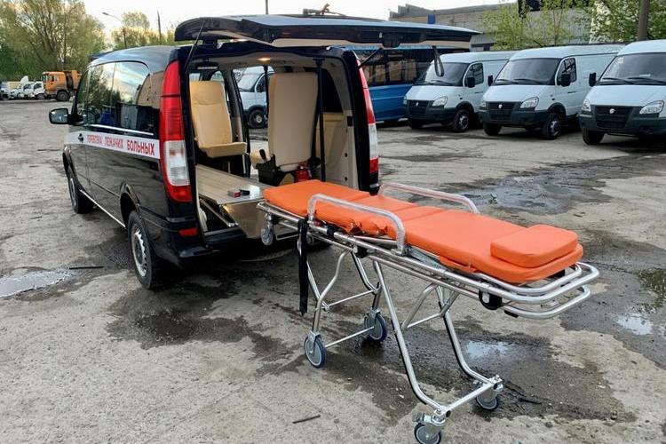Санитарный автомобиль Мерседес ВИТО перевозка лежачих больных
